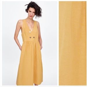 Zara cross strap midi dress / S